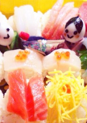 ♡ひな祭りに手毬寿司?♡-レシピのメイン写真