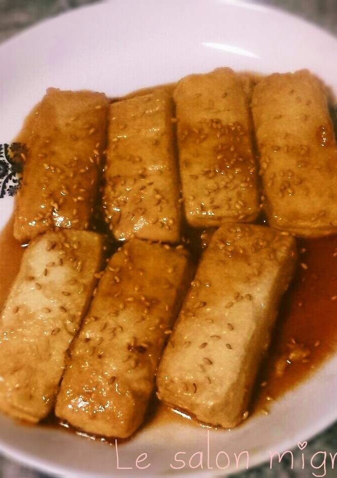 とろとろ豆腐のみたらしソース-レシピのメイン写真