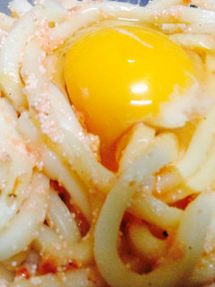 ♡明太カルボナーラうどん♡-レシピのメイン写真