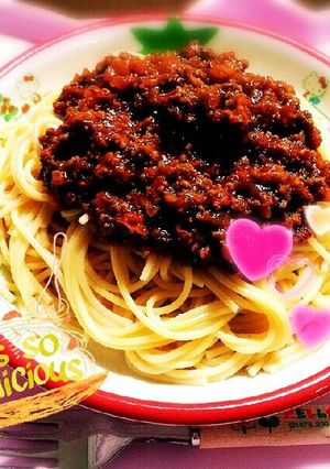 ♡ケチャップで簡単・時短ミートソース♡-レシピのメイン写真