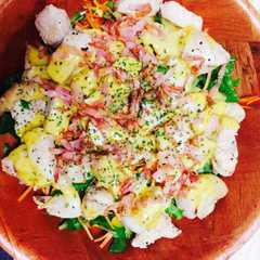簡単チキンサラダ(ハニーマスタード)-レシピのメイン写真