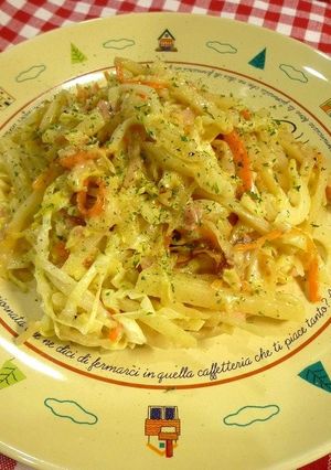 簡単!キャベツの野菜クリーム炒め-レシピのメイン写真