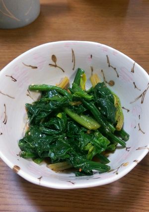 ほうれん草のお浸し-レシピのメイン写真