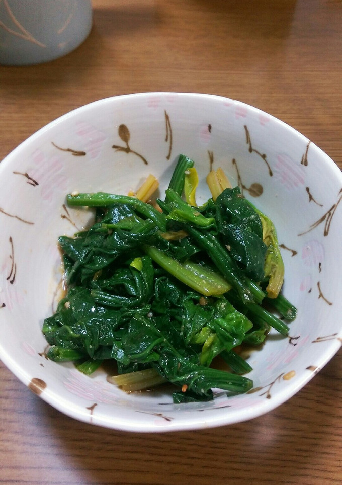 ほうれん草のお浸し-レシピのメイン写真