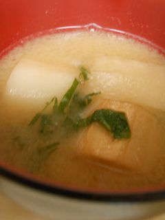 しそのお味噌汁-レシピのメイン写真