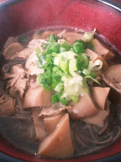 残り物で!美味しい具だくさん温そば-レシピのメイン写真