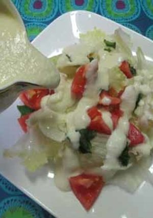 女子力ＵＰ！　クリーミー豆腐ドレッシング-レシピのメイン写真