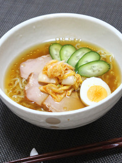 マルちゃん正麺冷し中華で簡単韓国冷麺-レシピのメイン写真