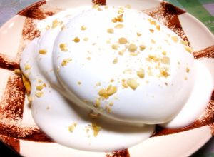簡単ココナッツクリームソースのパンケーキ-レシピのメイン写真