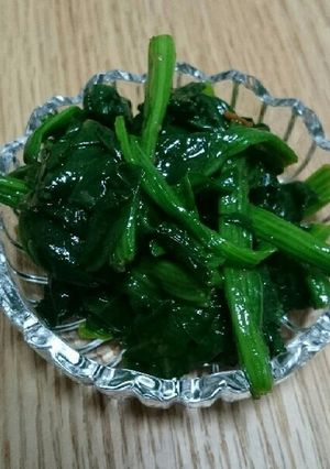 ほうれん草の梅肉和え-レシピのメイン写真