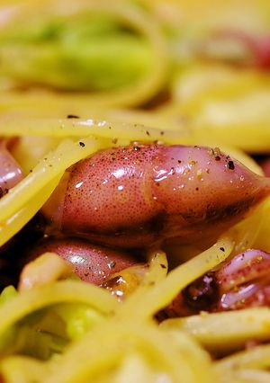 ホタルイカとアスパラガスのパスタ-レシピのメイン写真