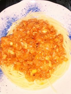 鯖缶のトンノ風パスタ-レシピのメイン写真