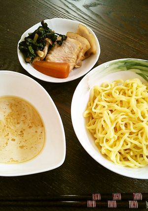ごまだれ豆乳つけ麺-レシピのメイン写真