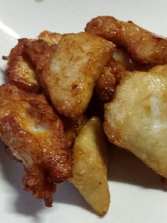 鶏胸肉で薄衣の唐揚げ-レシピのメイン写真