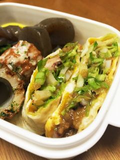 お好み焼き風たまご焼き。弁当に!-レシピのメイン写真