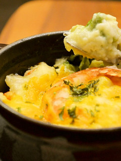 お餅とアボカドのクリームグラタン-レシピのメイン写真