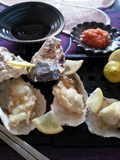 牡蠣の天ぷら~紅葉おろし-レシピのメイン写真