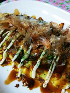 お好み焼き風卵焼き-レシピのメイン写真