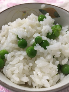 冷凍でも!簡単グリーンピースご飯-レシピのメイン写真