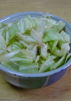 食前キャベツ-レシピのメイン写真