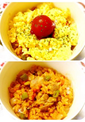 チキンライス弁当-レシピのメイン写真