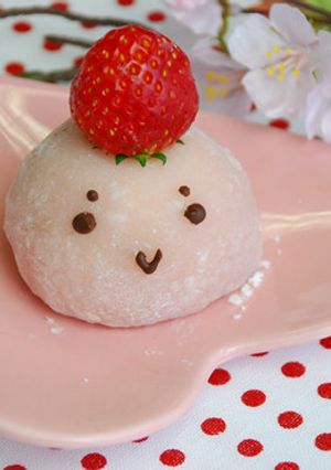 いちご大福-レシピのメイン写真