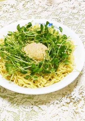 豆苗どっさり冷やし中華♪-レシピのメイン写真