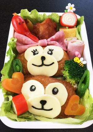 おいなりさん★ダッフィー★キャラ弁-レシピのメイン写真