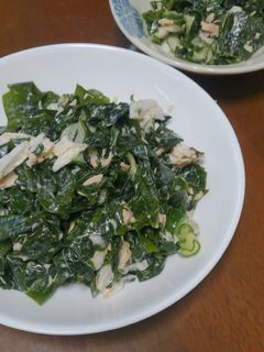 こってり美味しい☆わかめサラダ-レシピのメイン写真