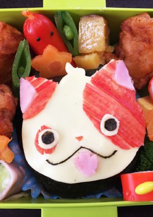 妖怪ウォッチ★ブチニャン★キャラ弁-レシピのメイン写真