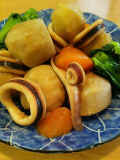 里芋とイカの煮物-レシピのメイン写真