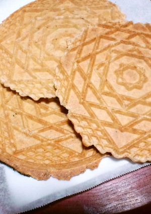 スナック菓子っぽい食感の…野菜のゴーフル-レシピのメイン写真