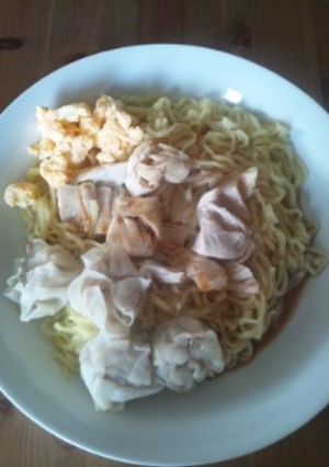 ささみと焼売で冷麺-レシピのメイン写真