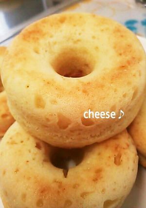簡単♪豆腐の焼きドーナツ～チーズケーキ風-レシピのメイン写真