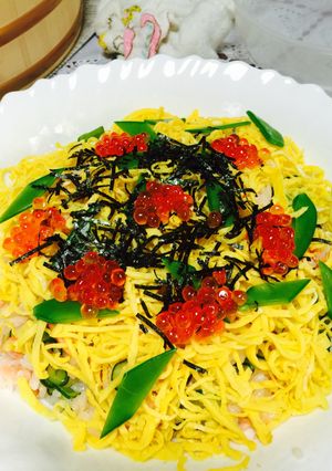 我が家の 忙しい時の ちらし寿司-レシピのメイン写真