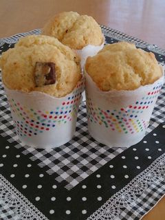 ワンボウルで簡単!チョコカップケーキ-レシピのメイン写真