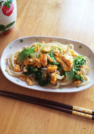 香味ペーストで焼きうどん-レシピのメイン写真