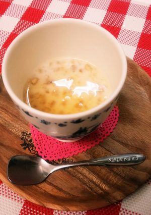 牛乳と完熟バナナのプリン-レシピのメイン写真