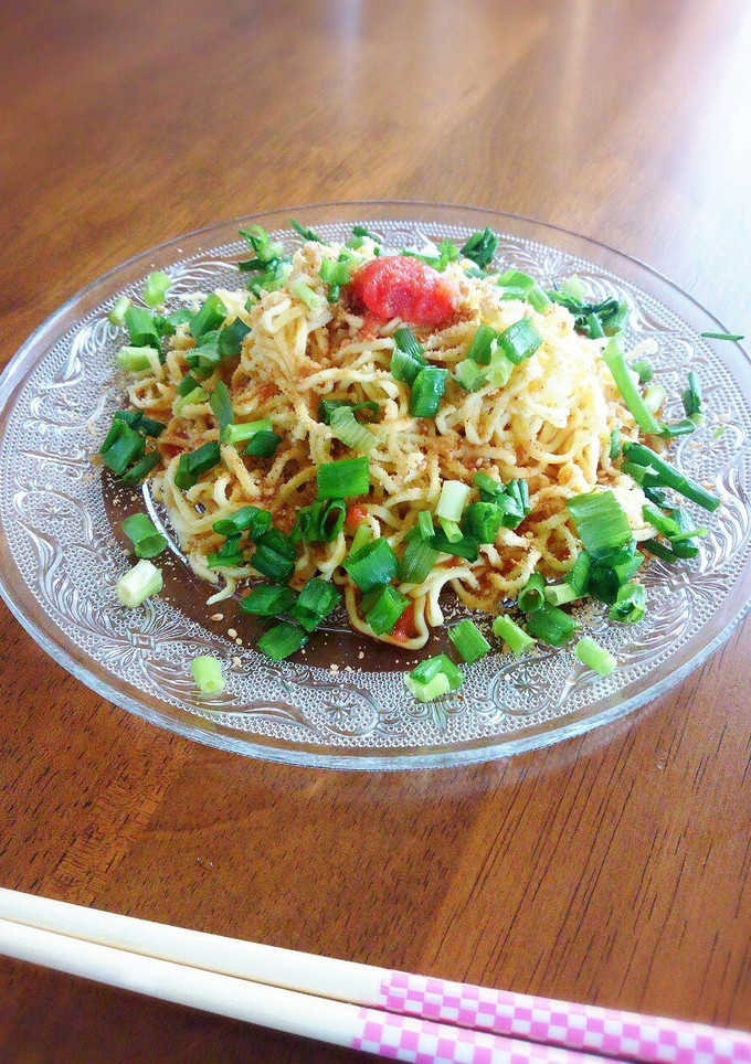 ゴマめんたいの冷やし中華-レシピのメイン写真