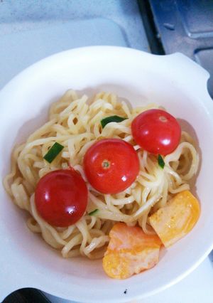 ずぼらにアンパンマン冷やし中華-レシピのメイン写真