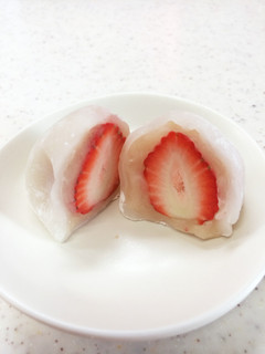 いちご大福 レンジで簡単-レシピのメイン写真
