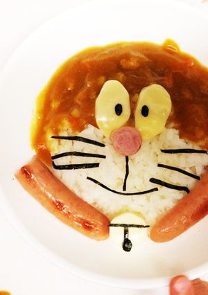 子供が喜ぶドラえもんカレー♪-レシピのメイン写真