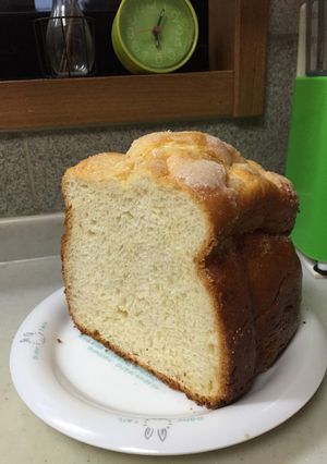 HBにお任せメロンパン風食パン-レシピのメイン写真