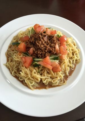 肉みそたっぷり冷やし中華-レシピのメイン写真