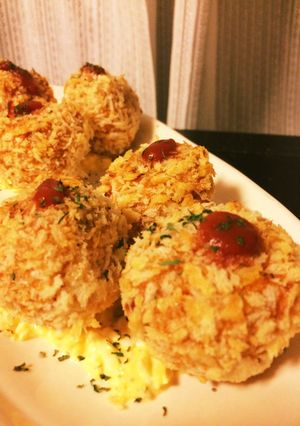 揚げない！ヘルシーまん丸コロッケ-レシピのメイン写真