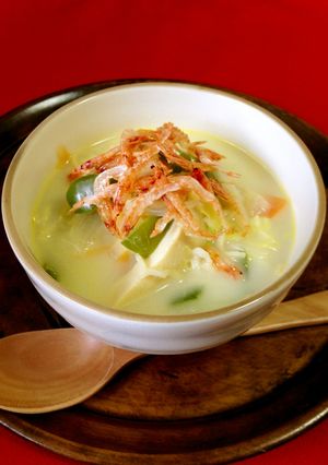 切干大根と高野豆腐のちゃんぽん風スープ♪-レシピのメイン写真