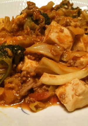野菜たっぷりなんちゃって麻婆豆腐-レシピのメイン写真