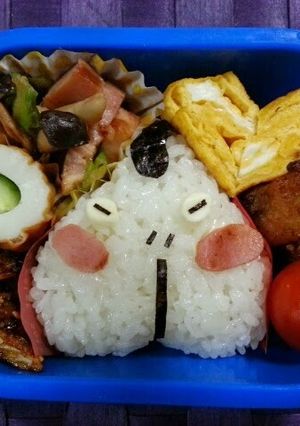 妖怪ウォッチキャラ弁☆おならずもの-レシピのメイン写真