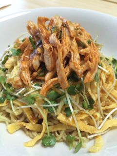 蒸し鶏のピリ辛冷やし中華-レシピのメイン写真