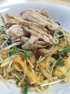 蒸し鶏の冷やし中華-レシピのメイン写真